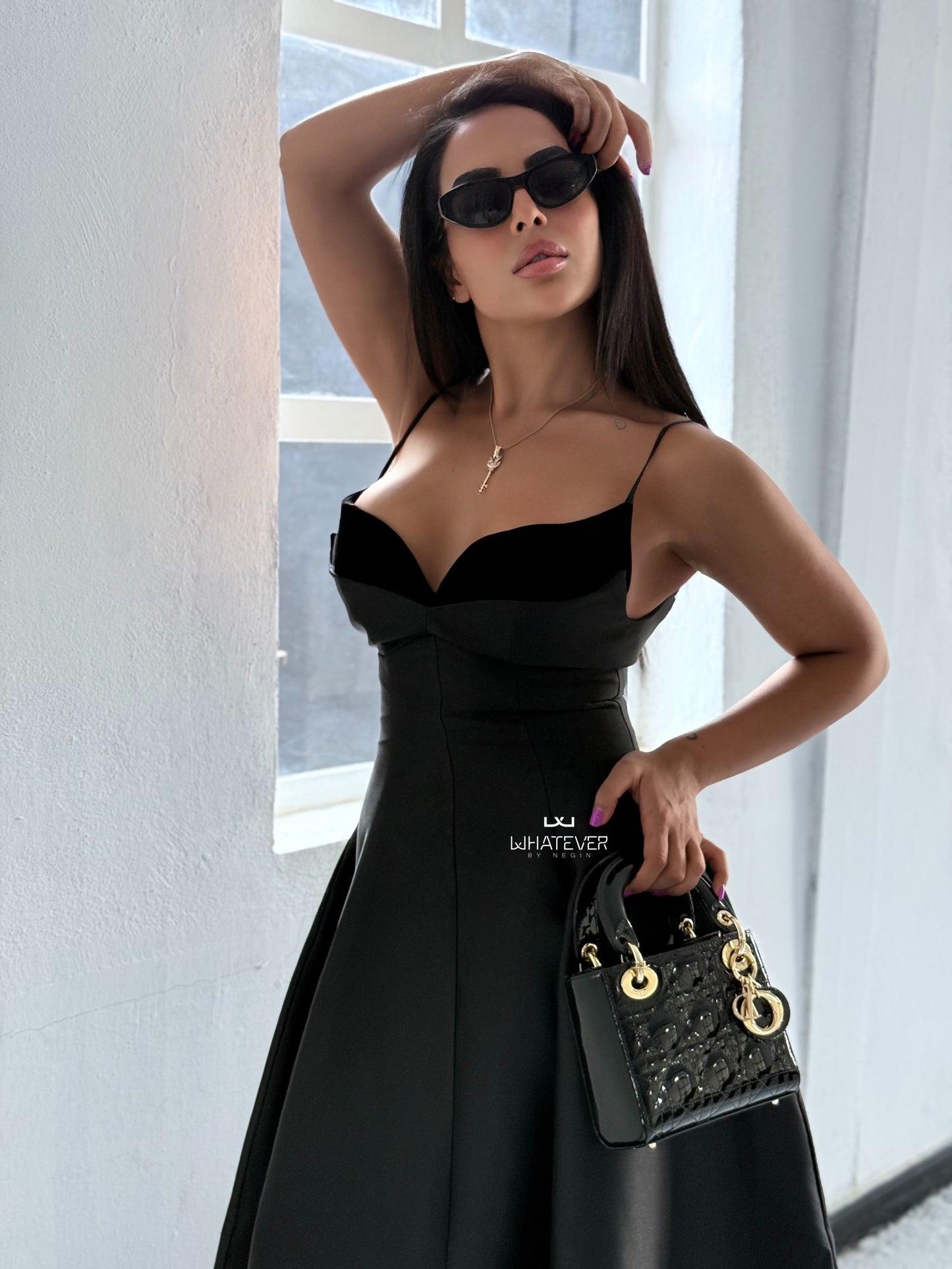Rhea Dress - Black