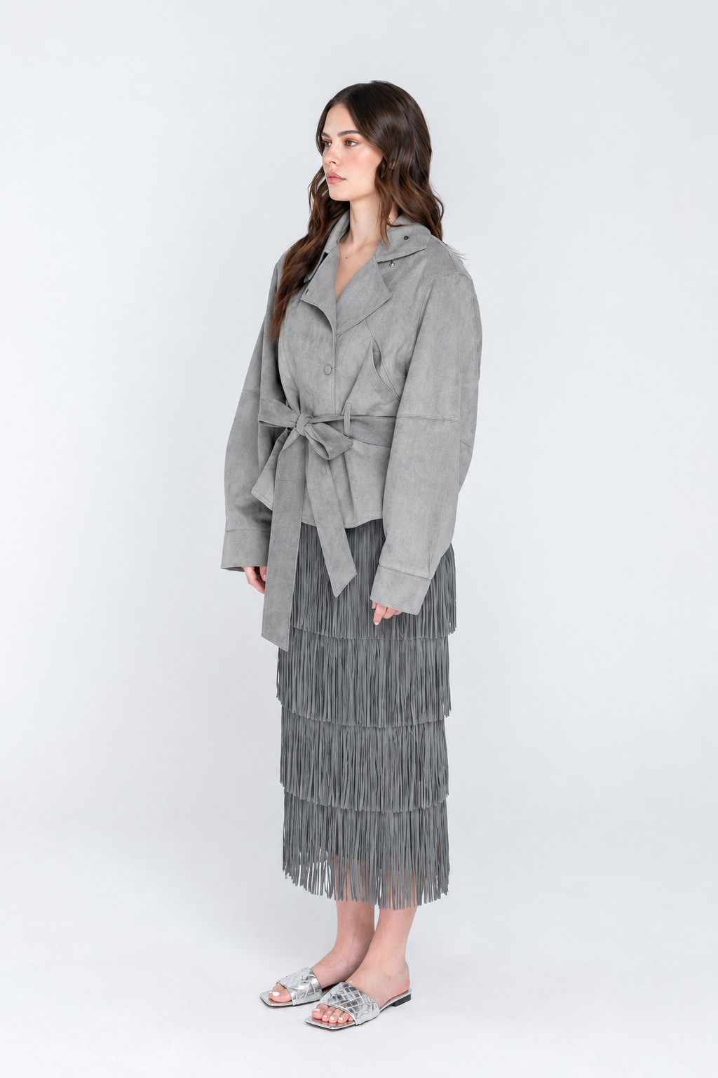 Valette Suede Biker Jacket
