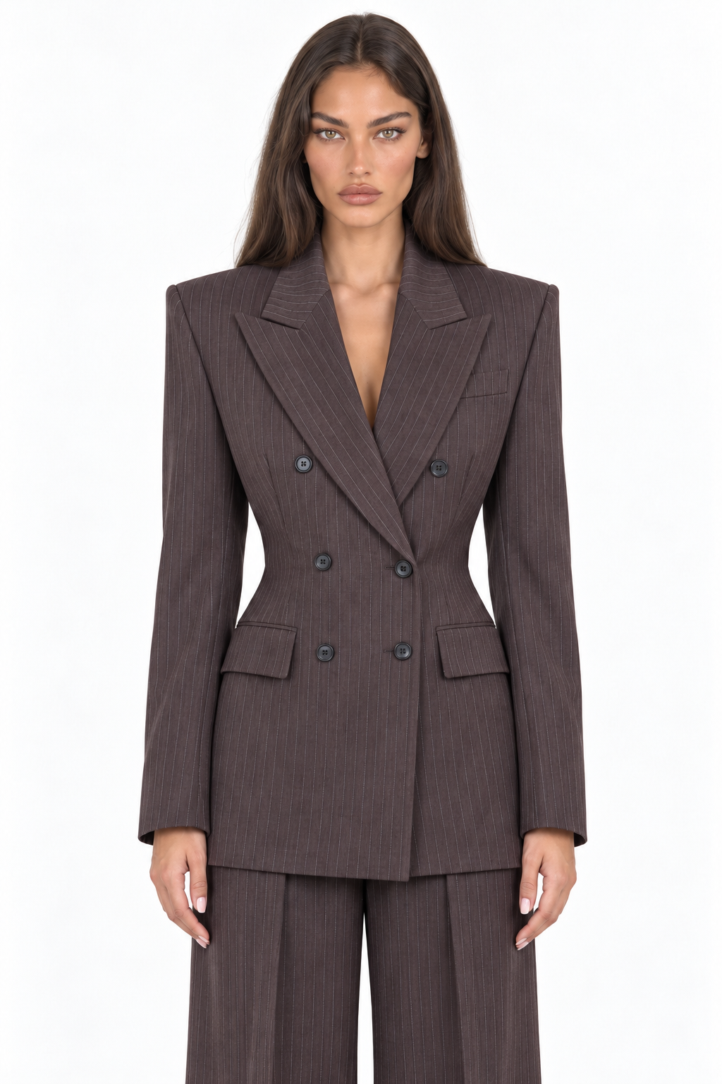 VERONA PINSTRIPE SUIT SET