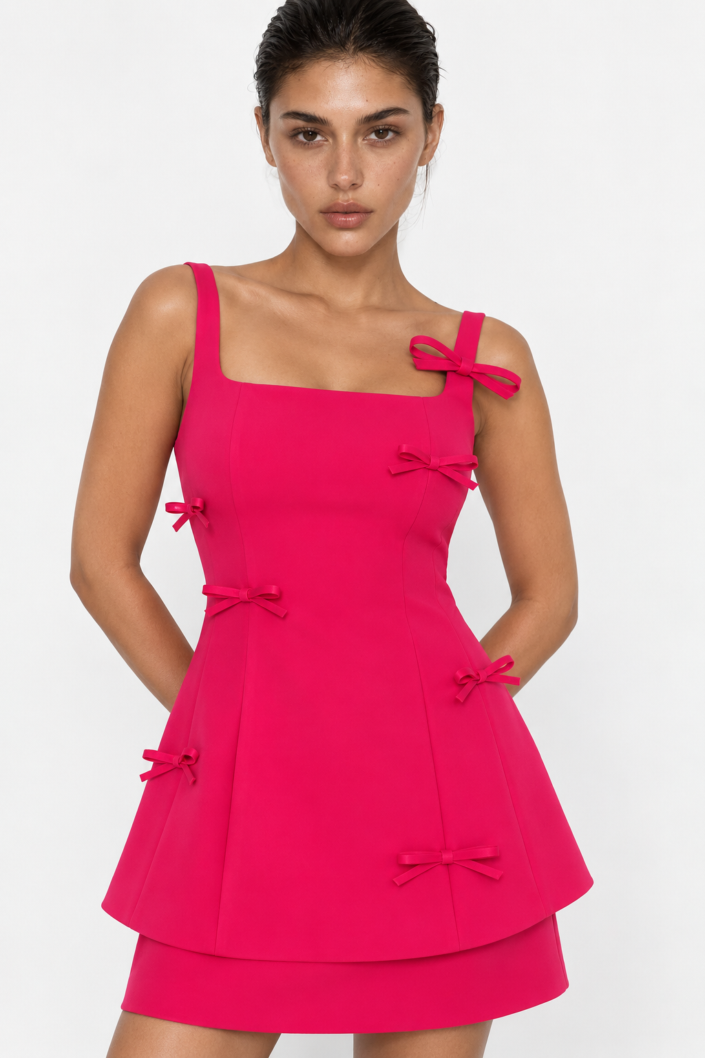 Amour Mini Dress – Crepe Edition