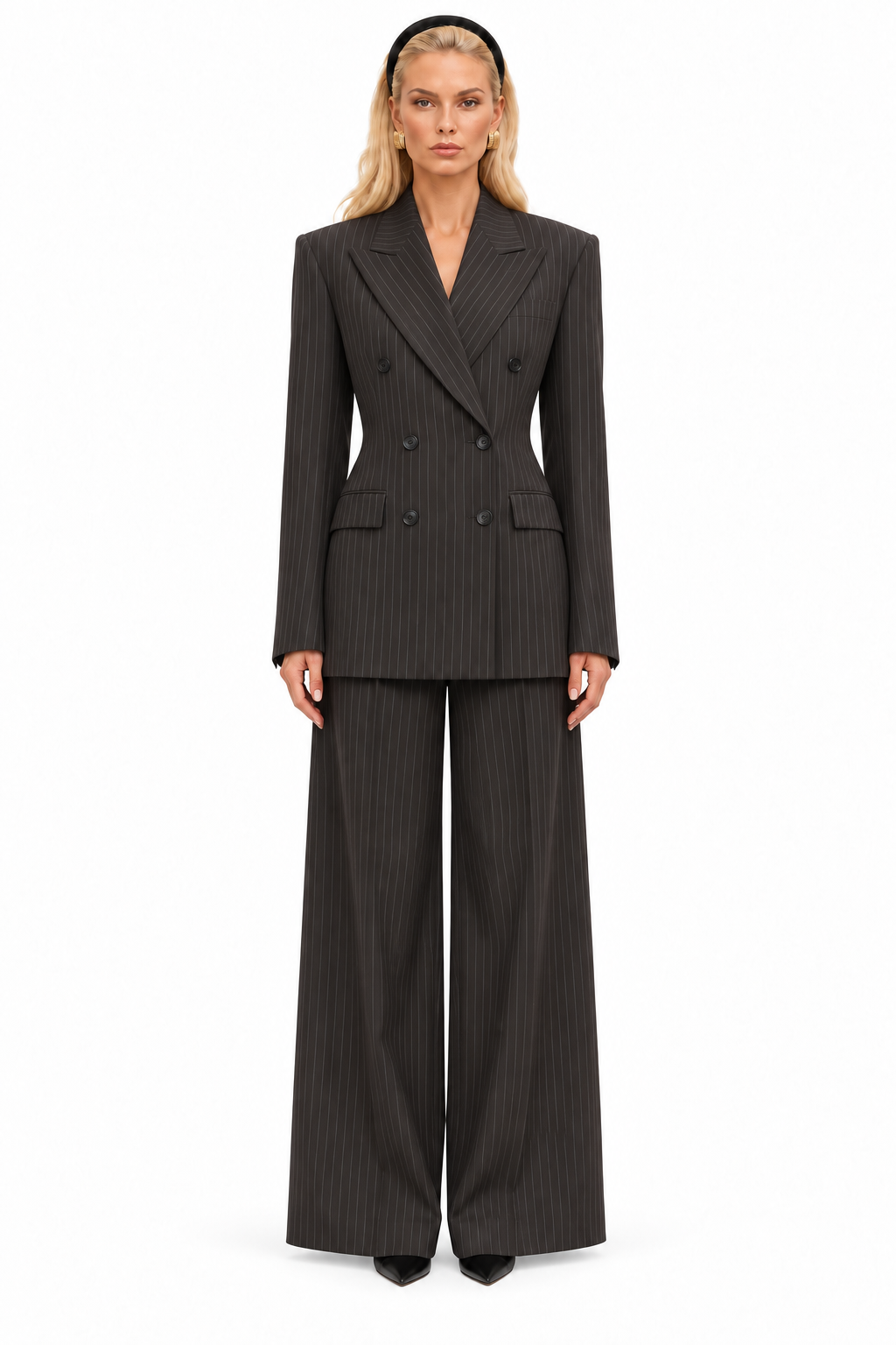 VERONA PINSTRIPE SUIT SET
