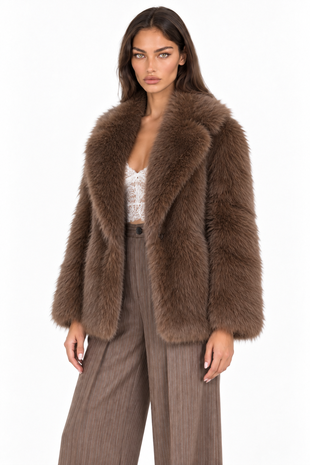 Manteau en fausse fourrure Marlowe