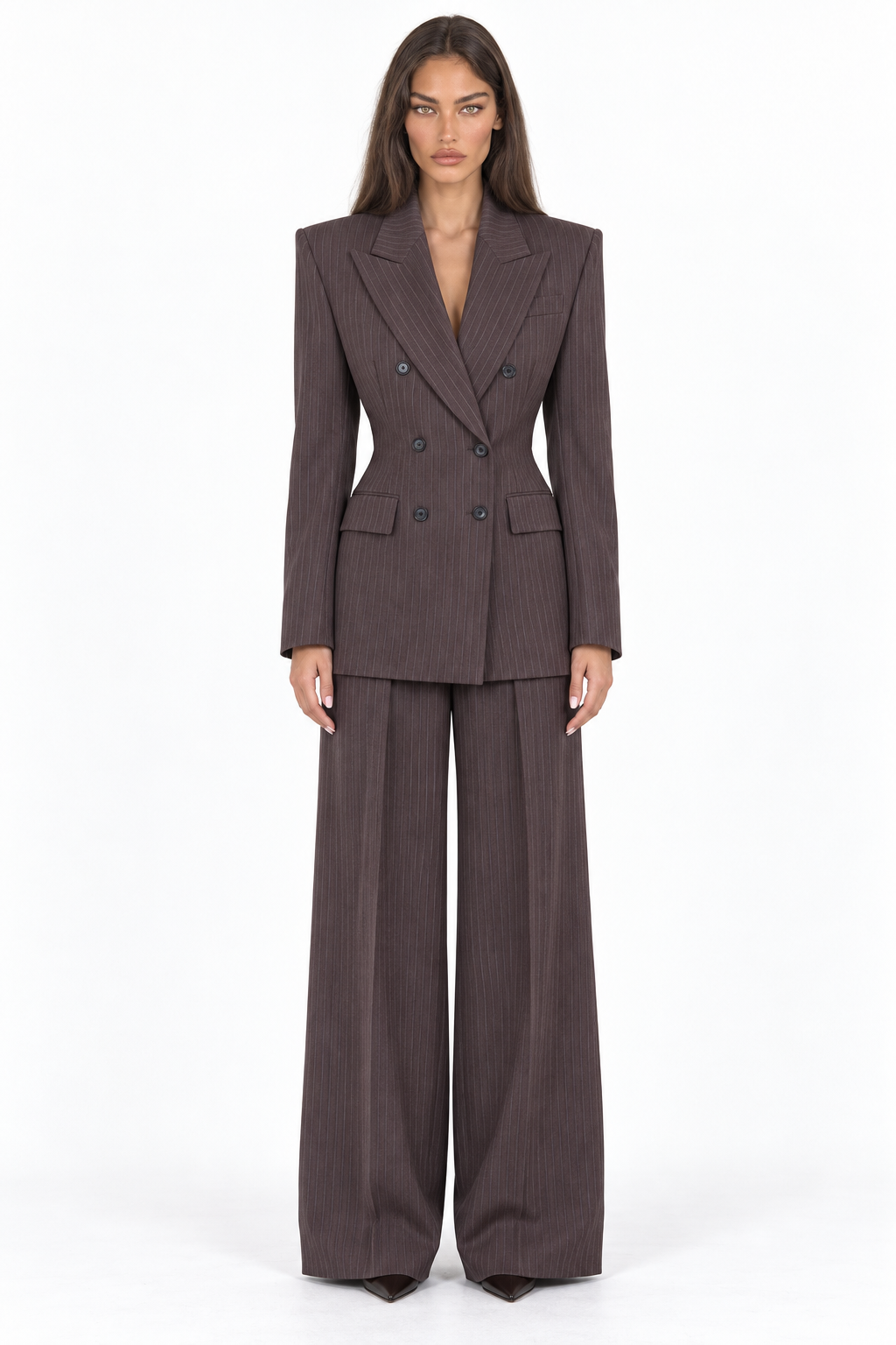 VERONA PINSTRIPE SUIT SET
