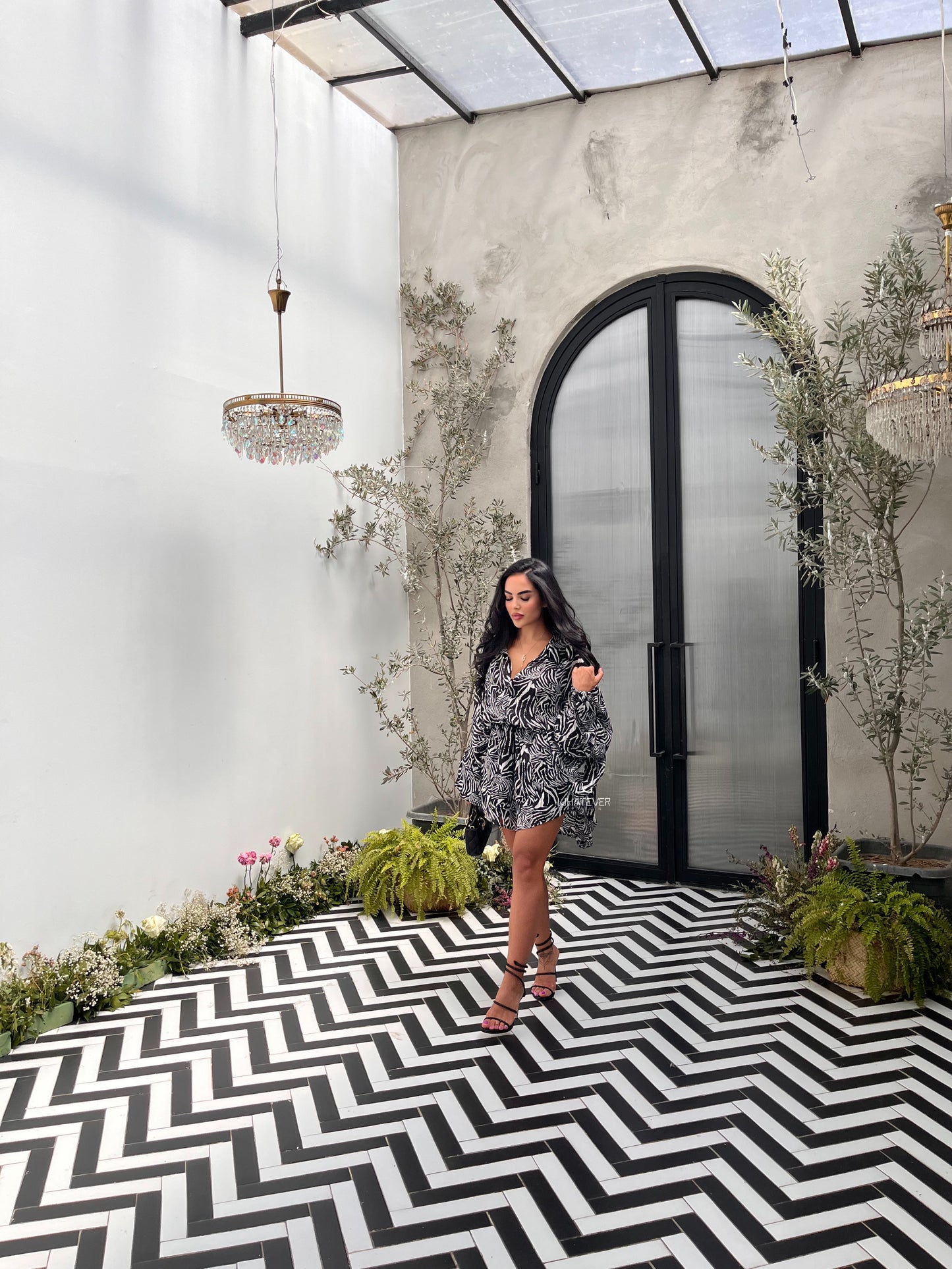 Savanna Set – Printed Shirt & Shorts