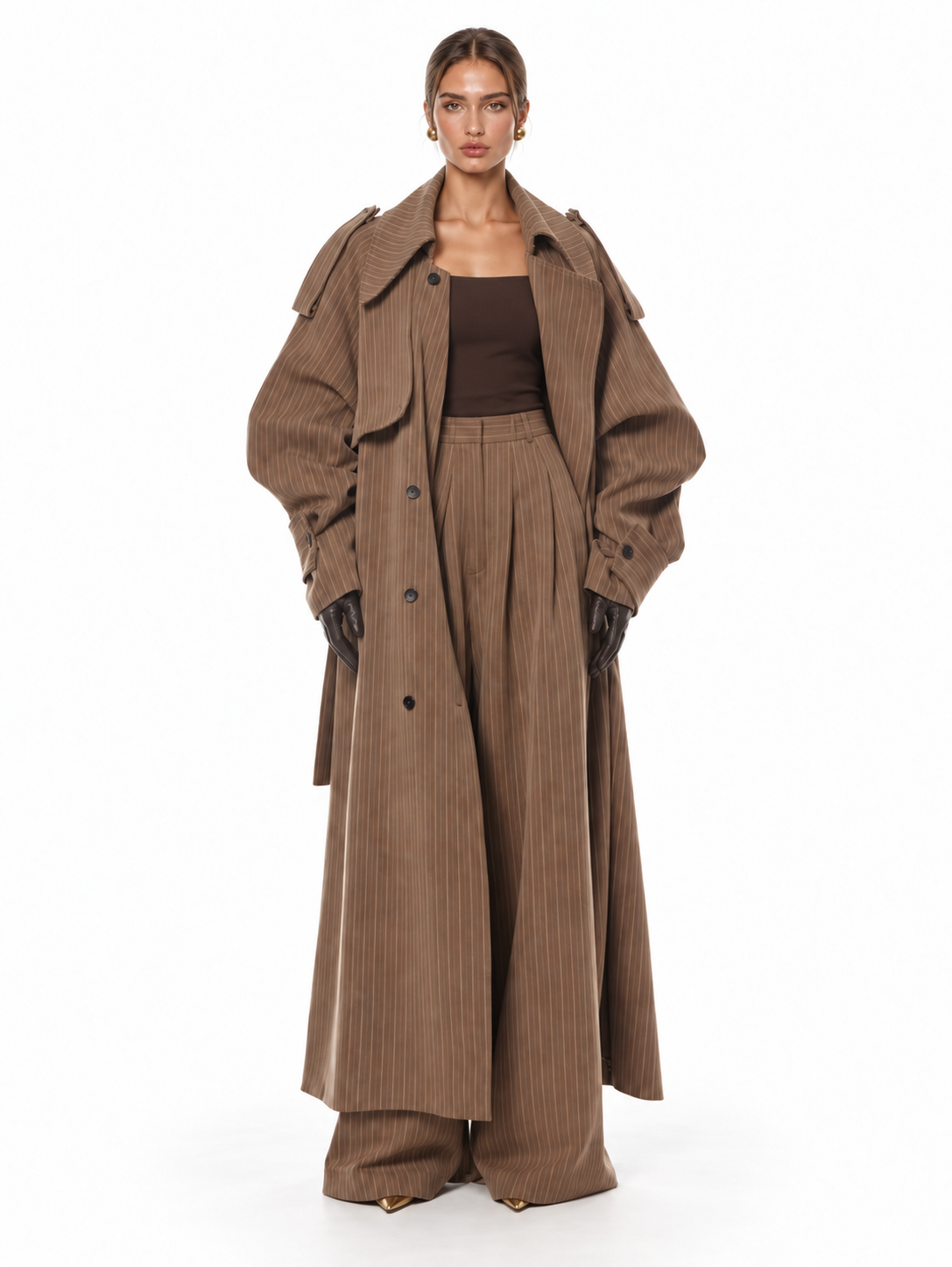 N° 1 — Trench-coat oversize Marquet