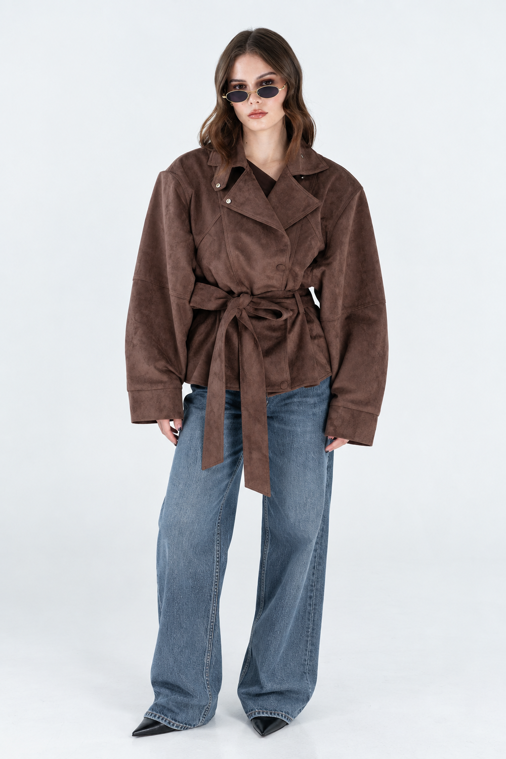 Valette Suede Biker Jacket