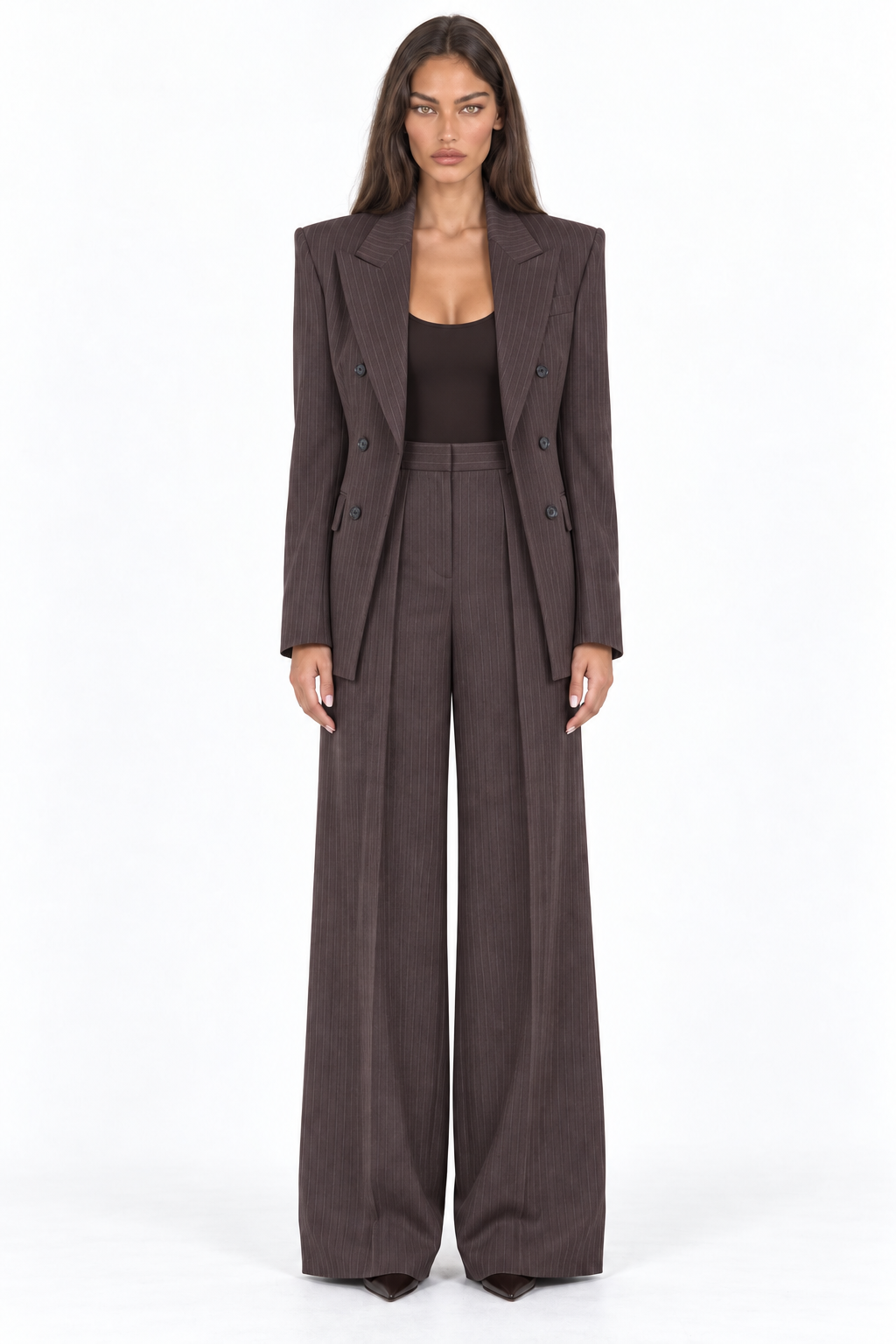 VERONA PINSTRIPE SUIT SET