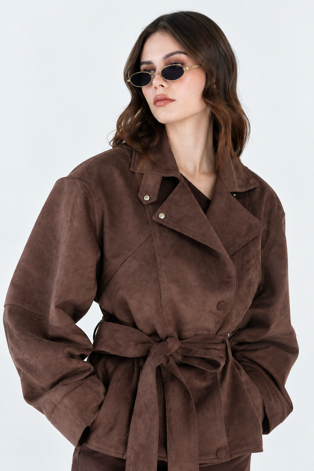 Valette Suede Biker Jacket