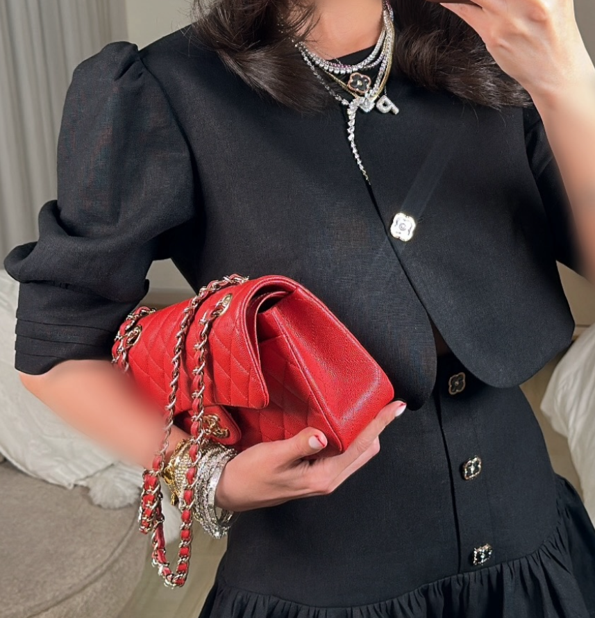 Linen Mini Skirt Set with Sculpted Blazer