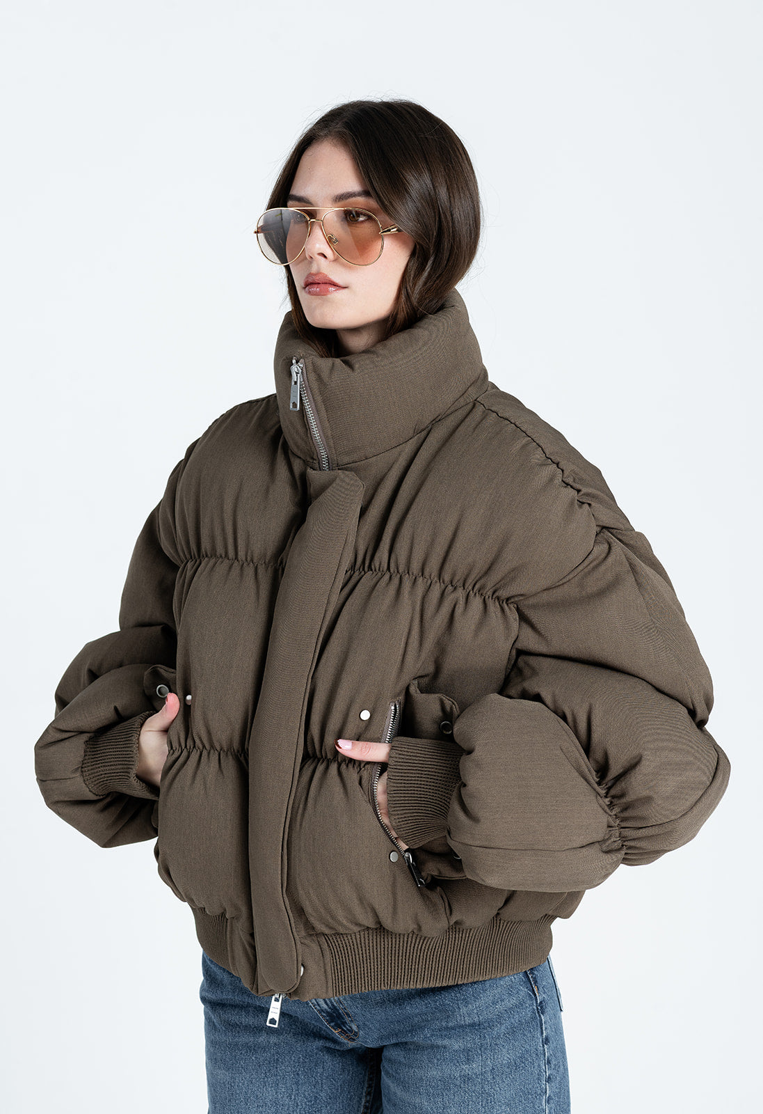 Valterra Cropped Puffer